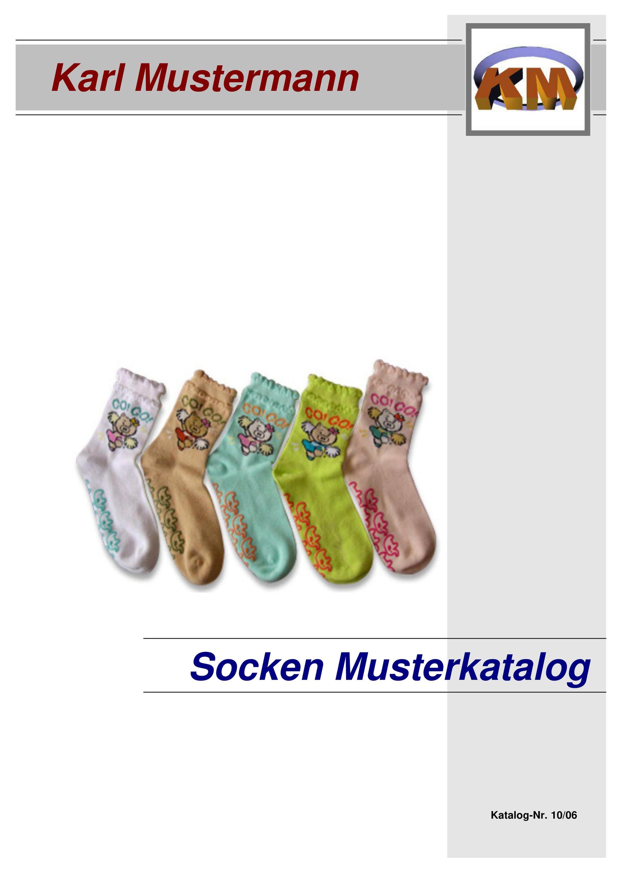 Catalogue Image Socken Gesamt Testkatalog