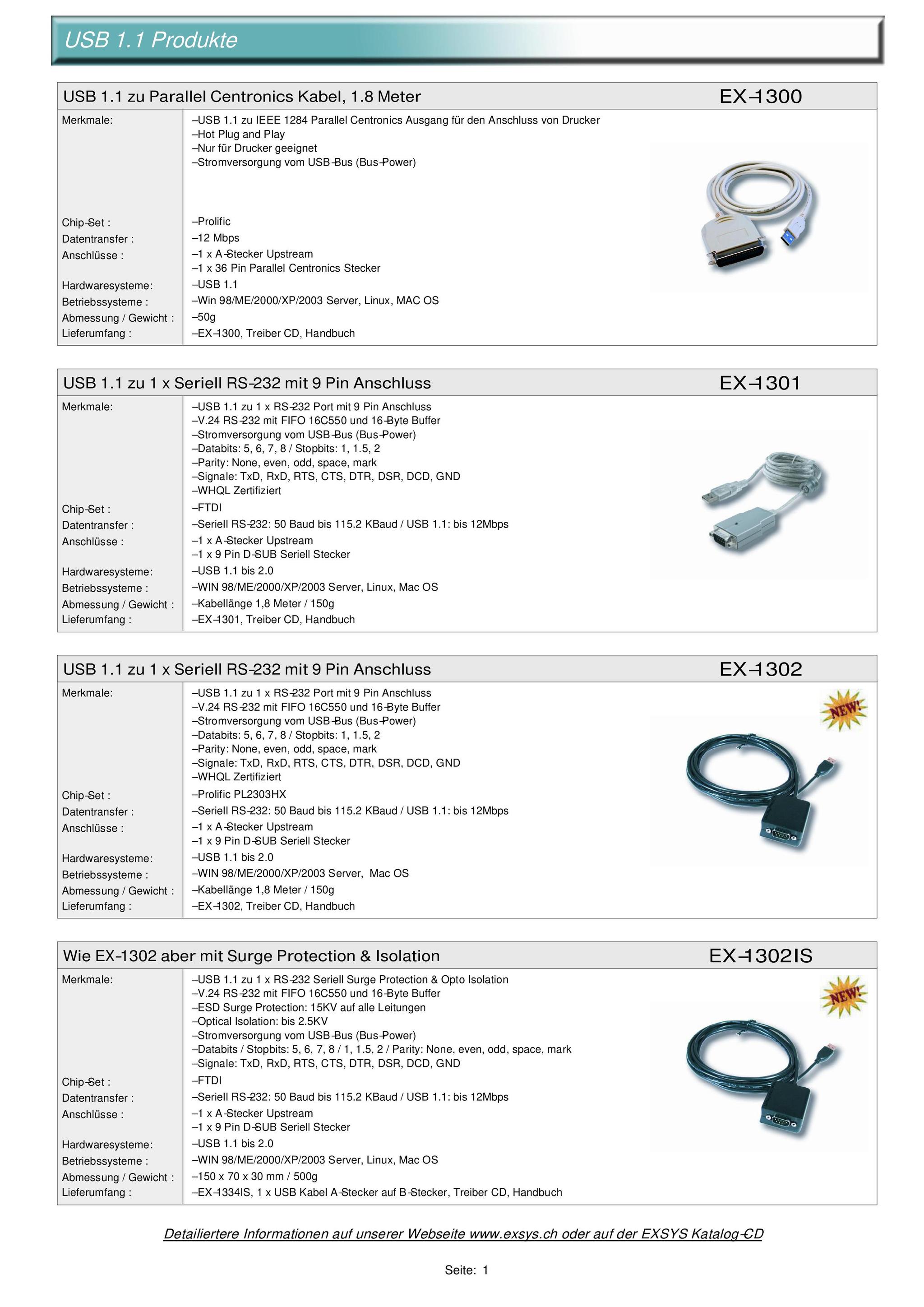 Catalogue Image Exsys