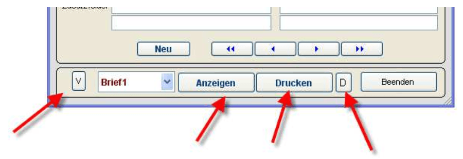 Standardbriefe im Auftragswesen