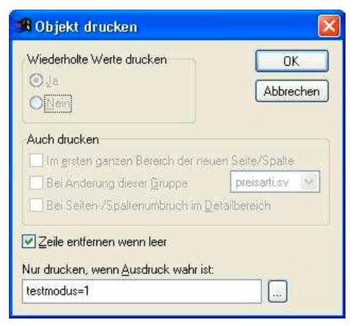 Objekt drucken